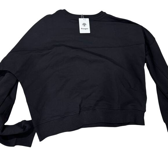 Prosper NWT athletic‎ crewneck women’s black - Picture 3 of 3